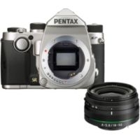 Reflex PENTAX KP Silver + 18-50mm