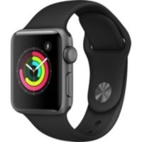 Montre APPLE WATCH 38MM Alu Gris/Noir Se