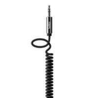 Câble BELKIN Jack 3.5mm spirale noir - 1