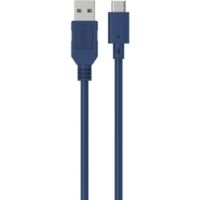 Câble ESSENTIELB USB C / USB A 1M Bleu n