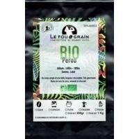 Paquet café LE FOU DU GRAIN BIO PEROU