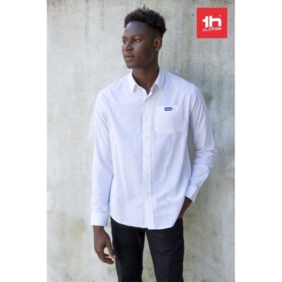 CHEMISE THC TOKYO WH. Chemise oxford pour homme ML