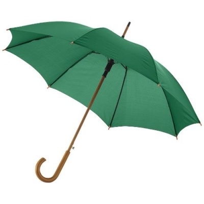 Parapluie 23 à  ouverture automatique, poignée et mt en bois
