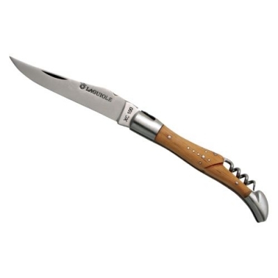 Couteau Laguiole, 12 cm, TB, lame carbone, genévrier