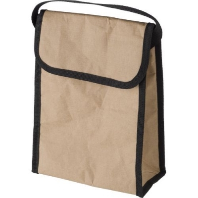 Lunch bag isotherme en papier laminé.