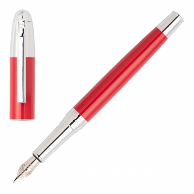 Stylo plume Classicals Chrome Red