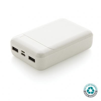 Batterie de secours 10.000 mAh en plastique recyclé RCS