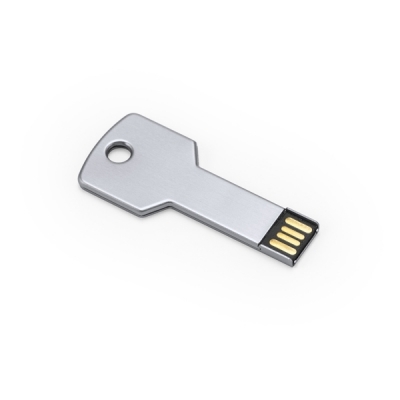 Clé USB . Aluminium. ARGENT