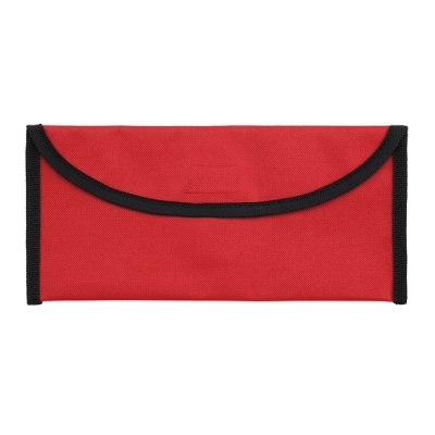Porte document. Polyester 600D. ROUGE
