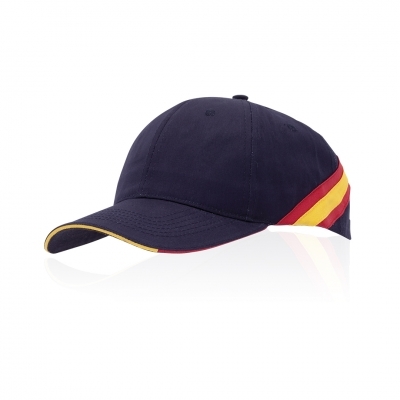 Casquette motif drapeau espagnol